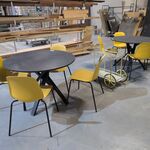 2x Kantinetafel met 8x stoel